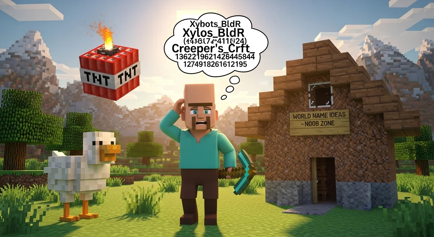 Cool Minecraft World Names