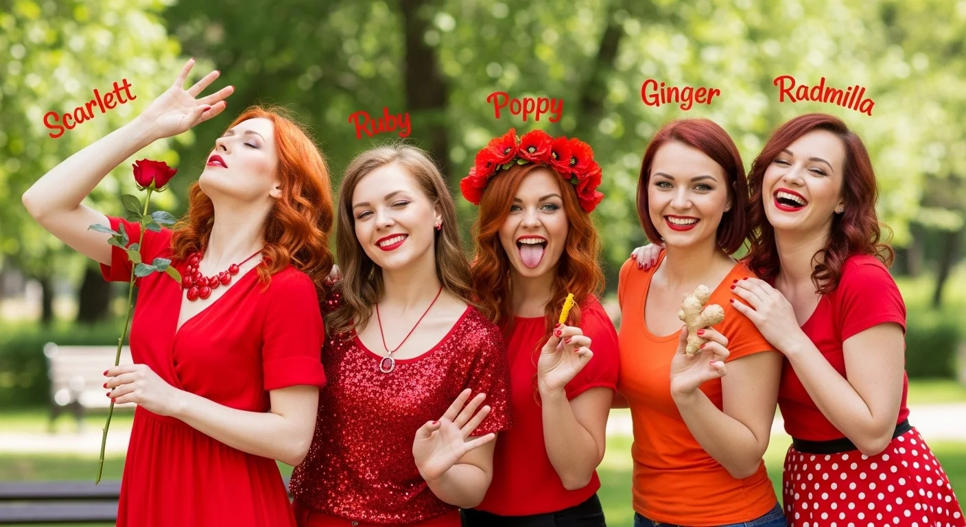 Cool Names That Mean Red