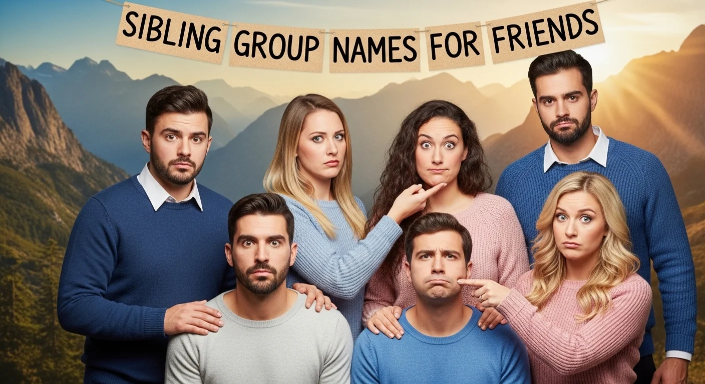 Cool Sibling Group Names