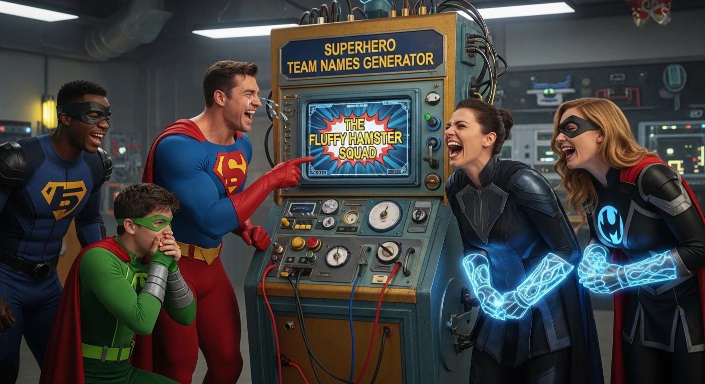 Cool Superhero Team Names