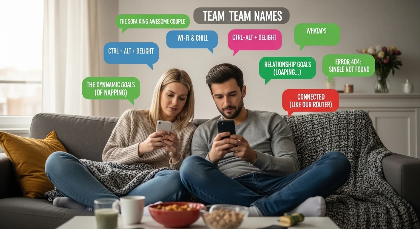 Couple Team Names for WhatsApp