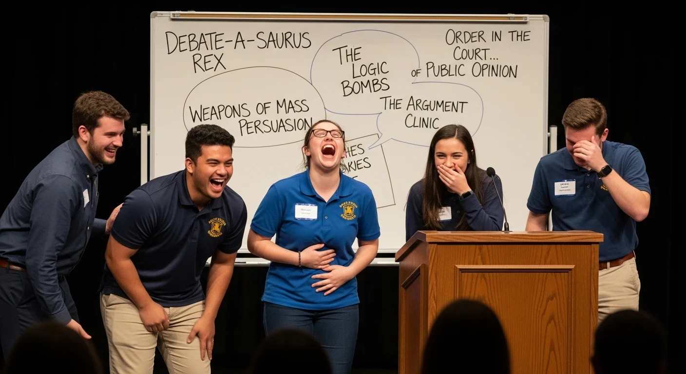 Funny Debate Team Names