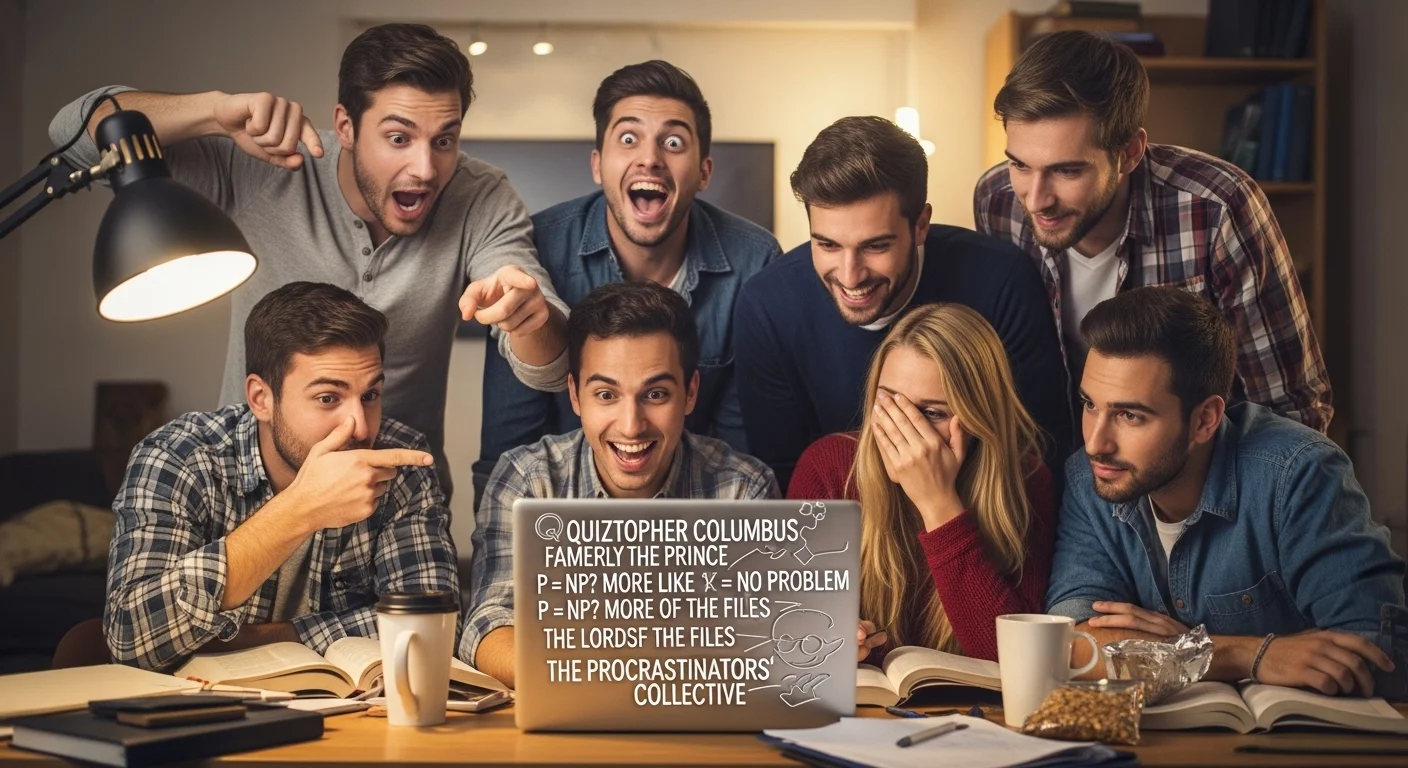 Funny Study Group Names