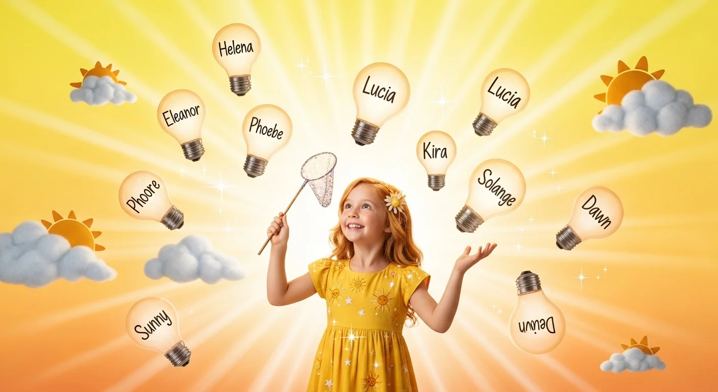 Girl Names That Mean Glow