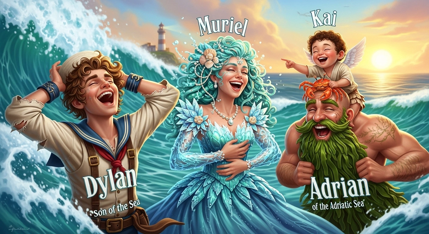 Girl names that mean ocean