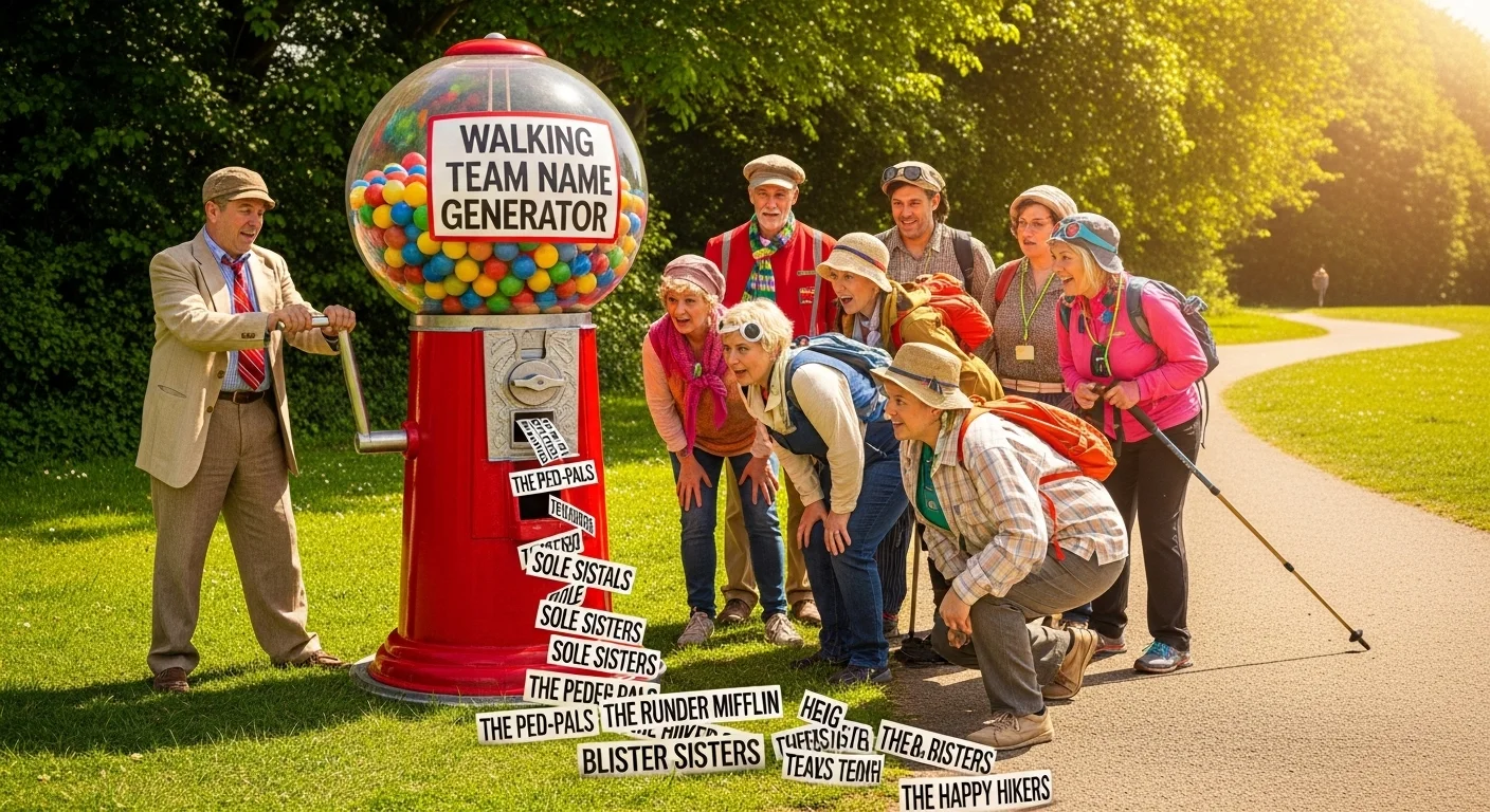 HR Walking Team Names