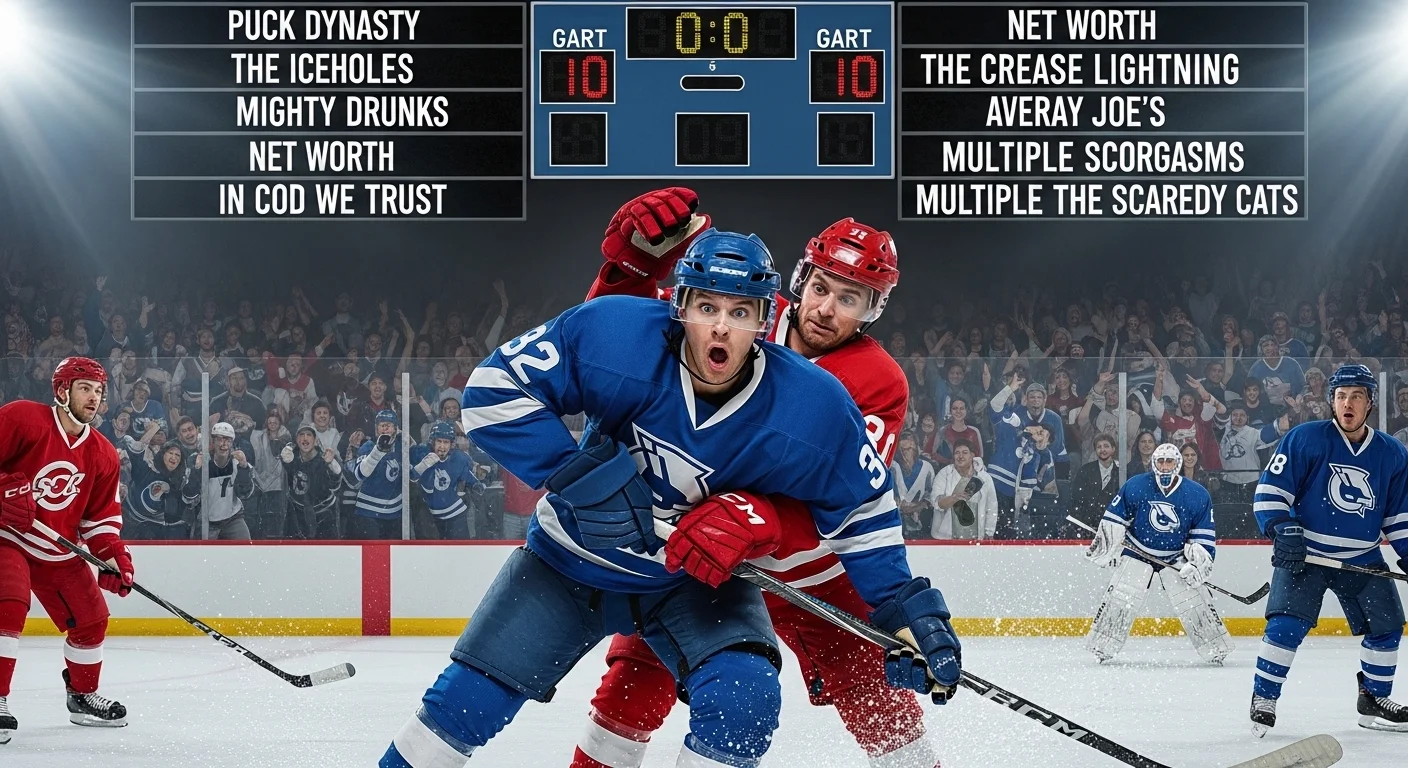 Hockey Team Names Ideas