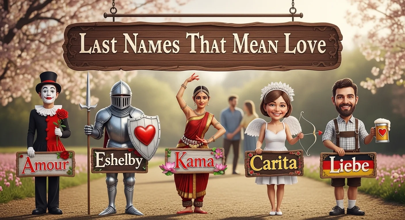 Last Names That Mean Love