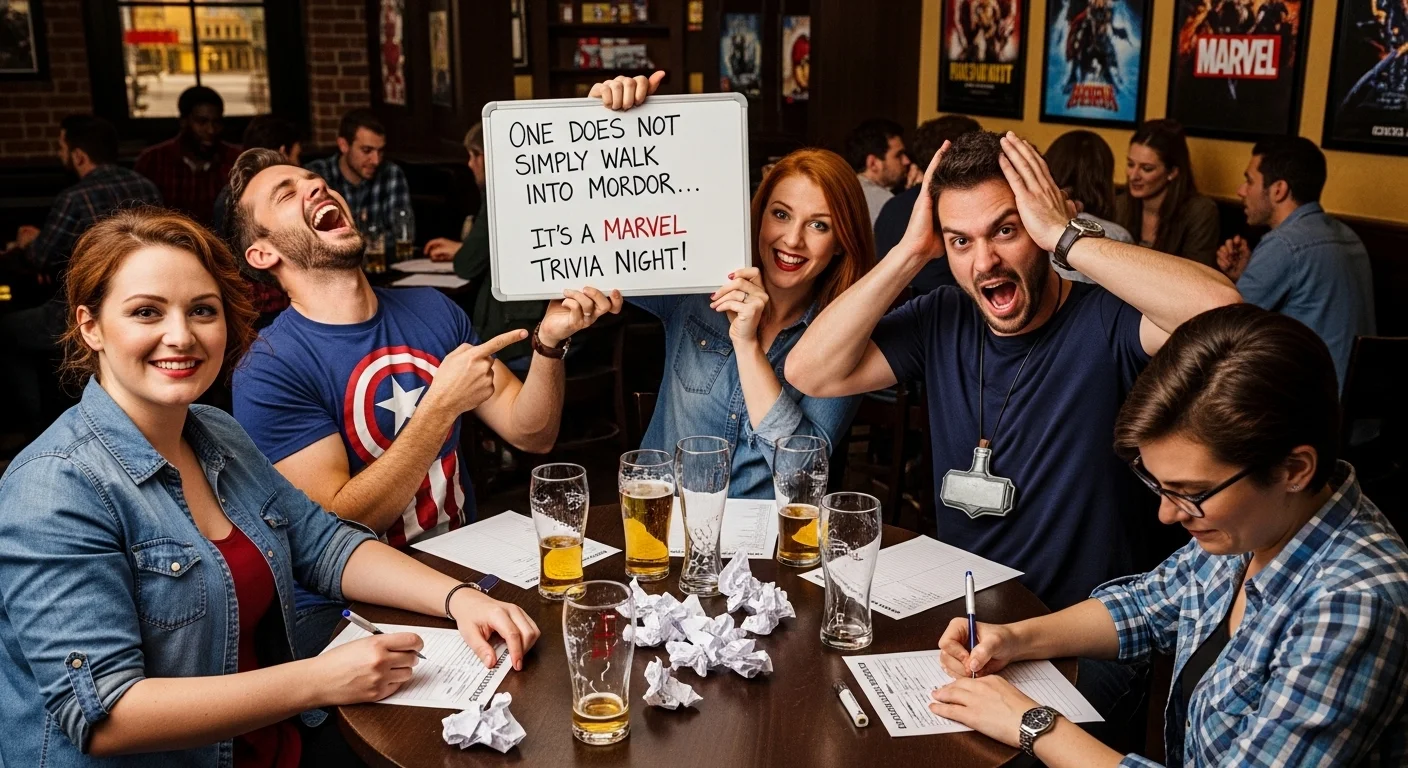 Marvel Trivia Team Names