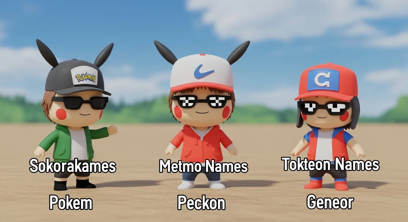 Mythical & Legendary Pokemon Team Names