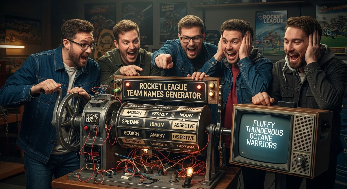 Rocket League Team Names Generator