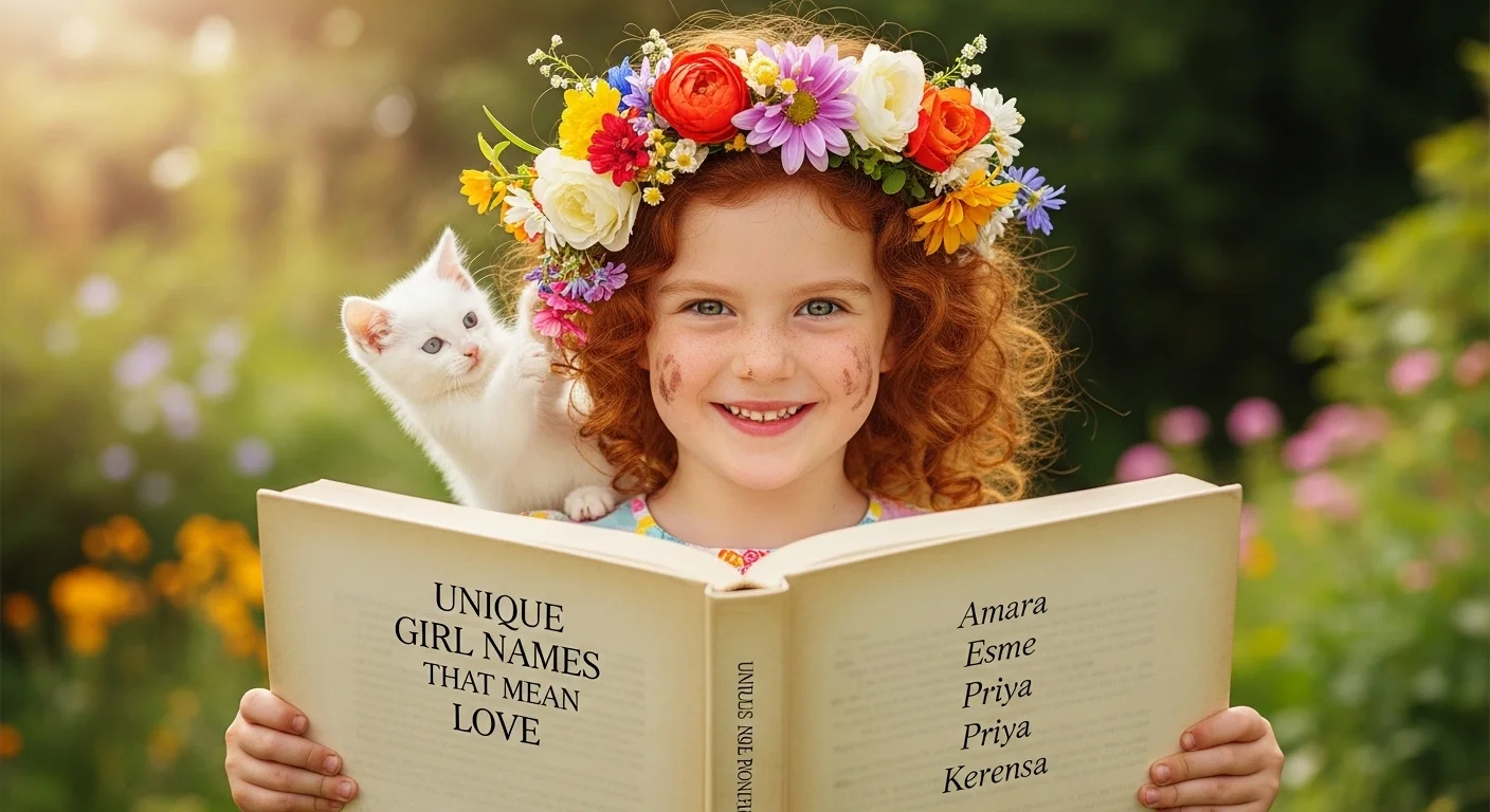 Unique Girl Names That Mean Love