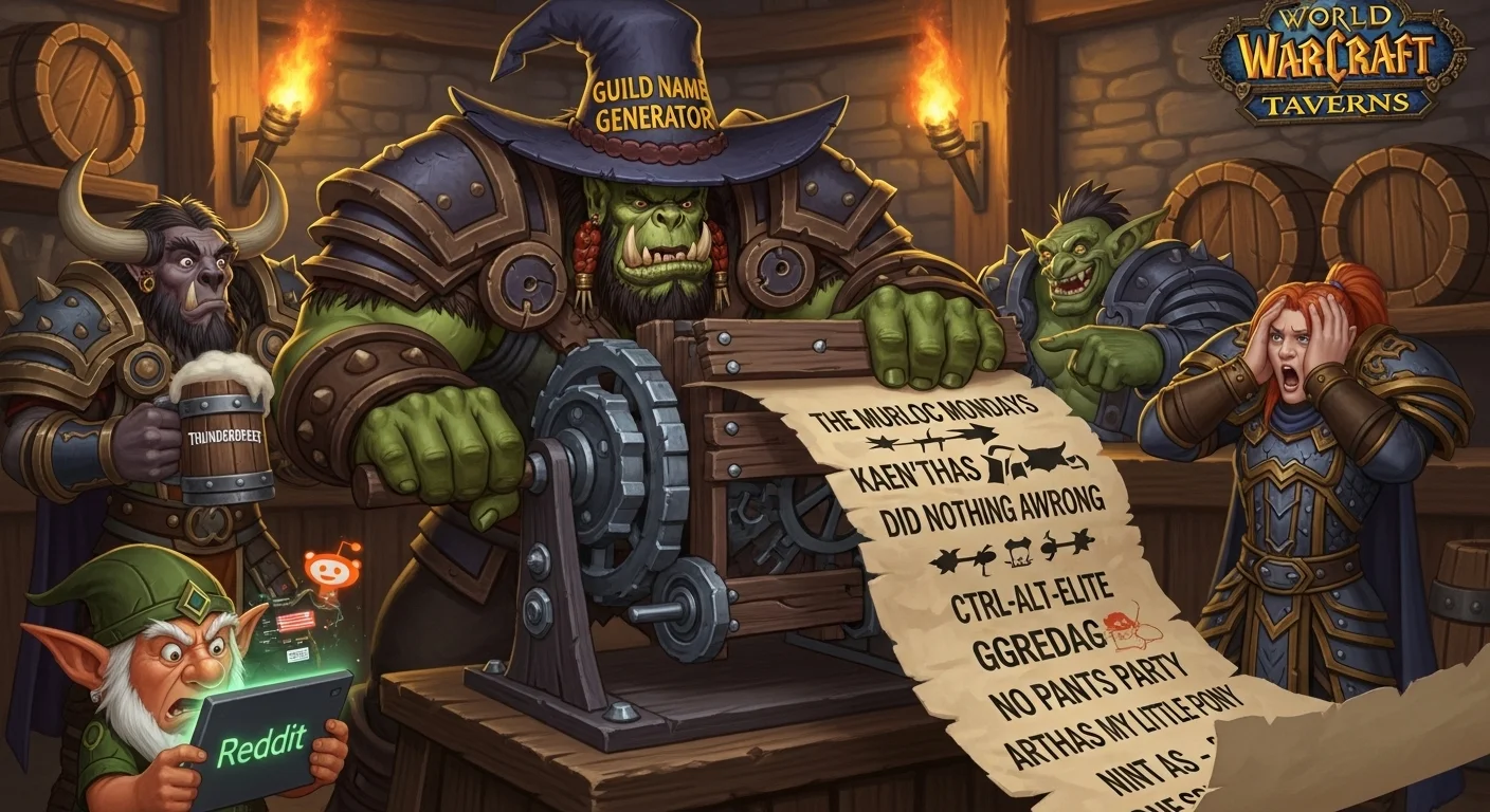 World of Warcraft Guild Names Generator
