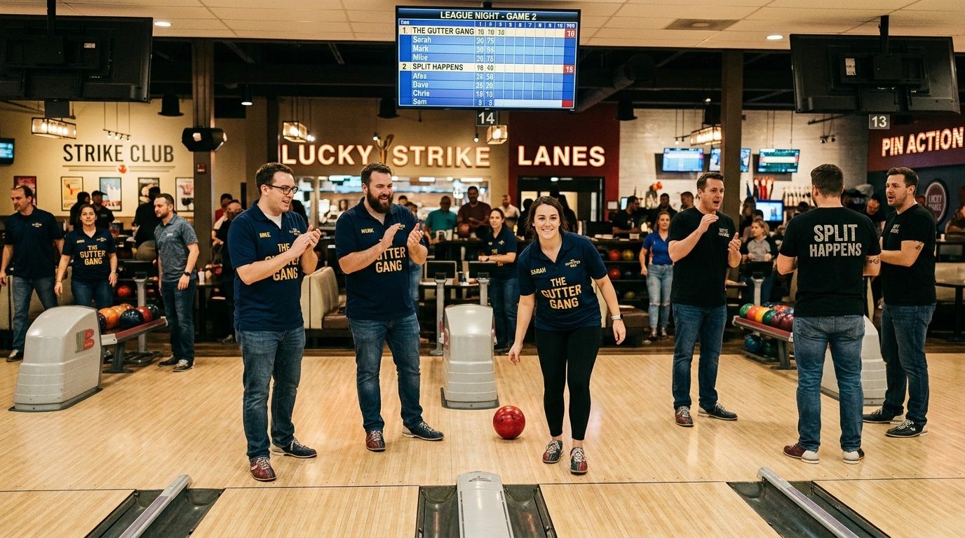 Catchy funny bowling team names