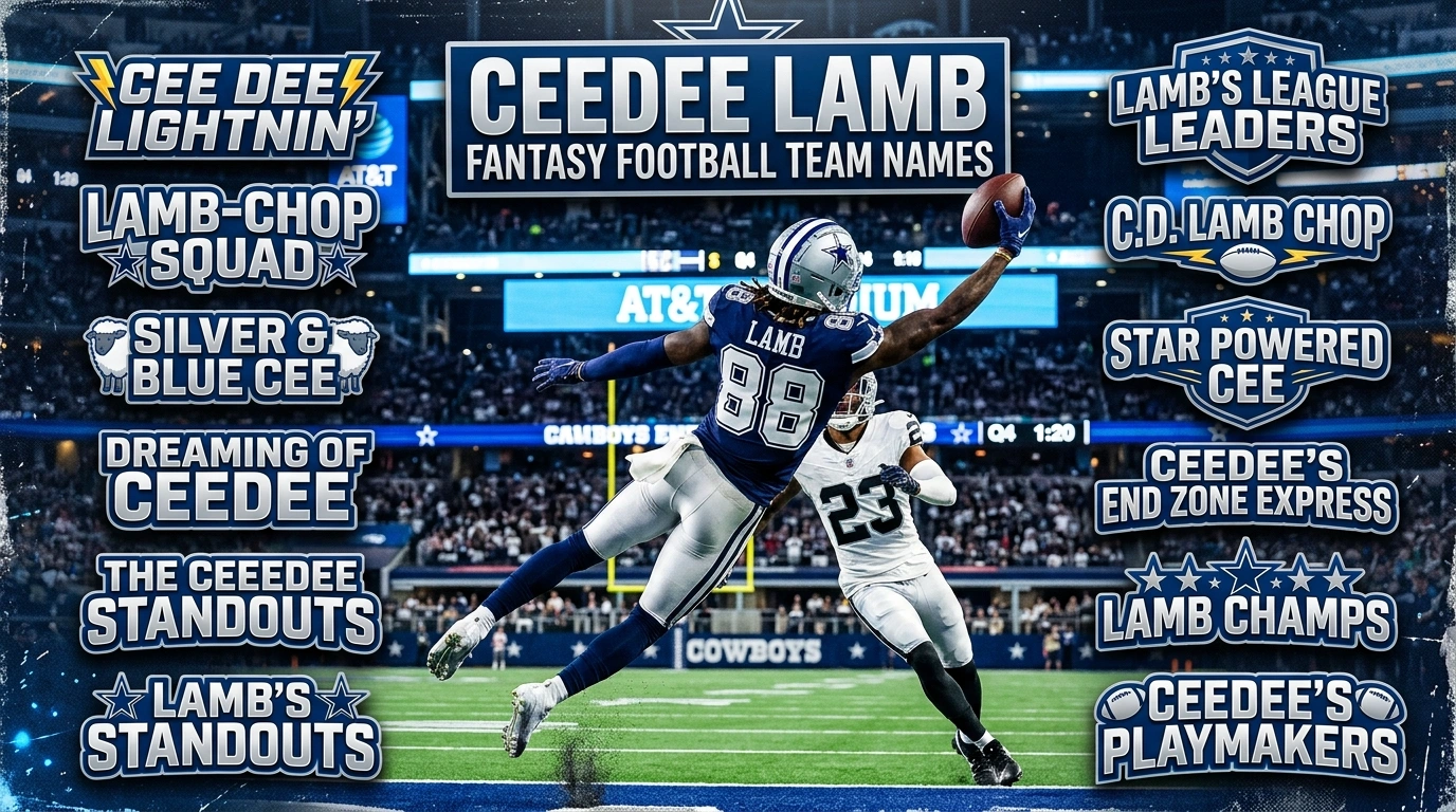 CeeDee Lamb fantasy names Reddit