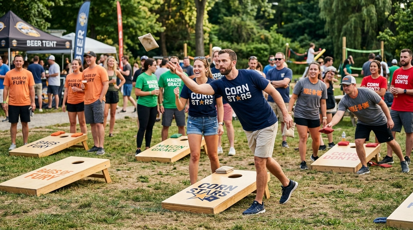 Cornhole puns