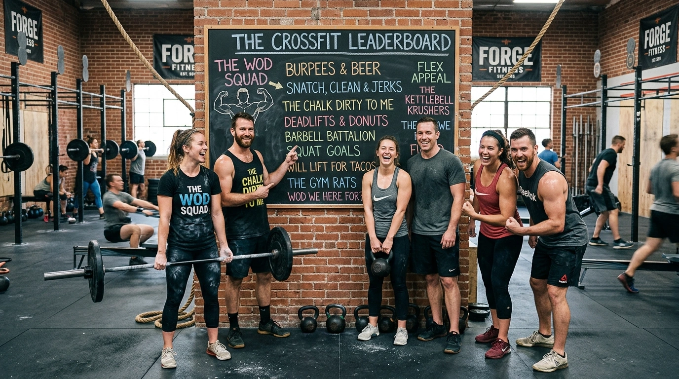 CrossFit Team Names Ideas