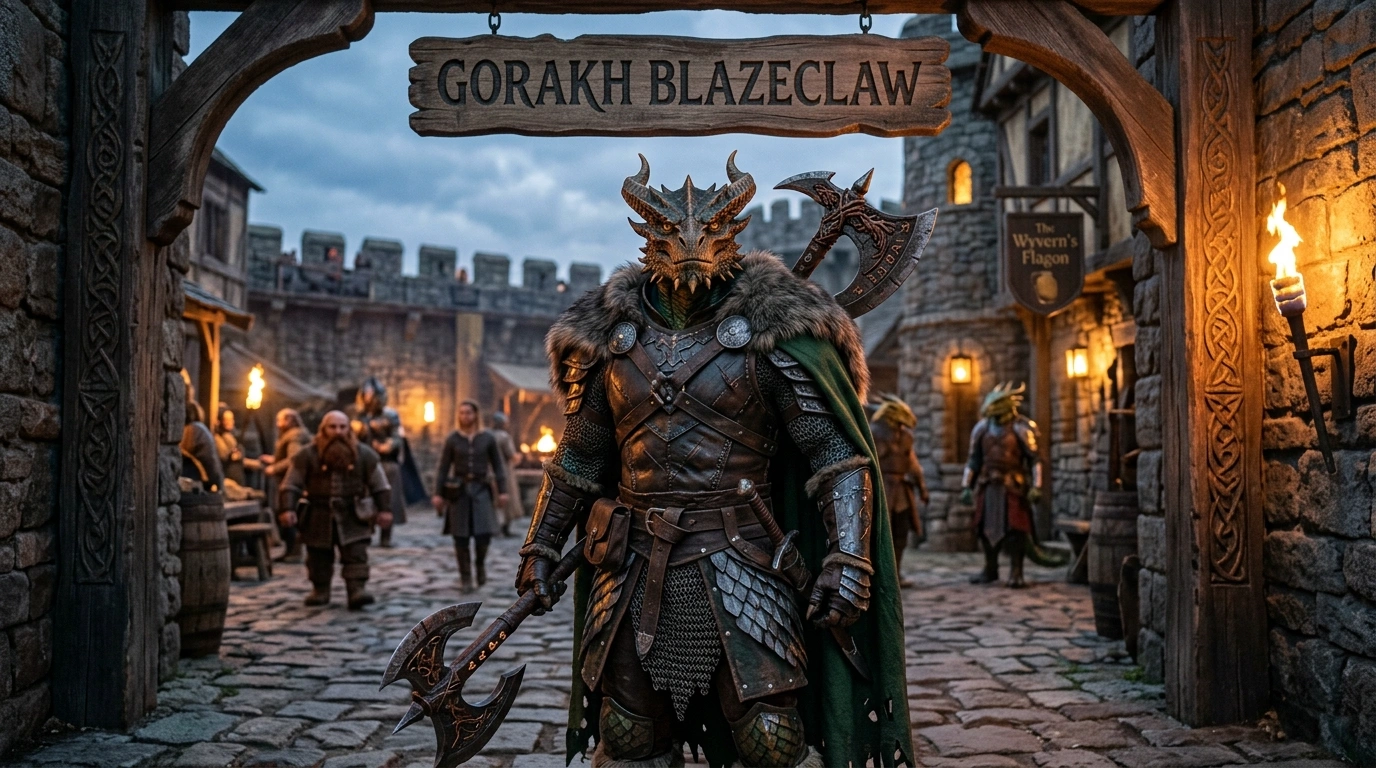 Funny Dragonborn Names BG3