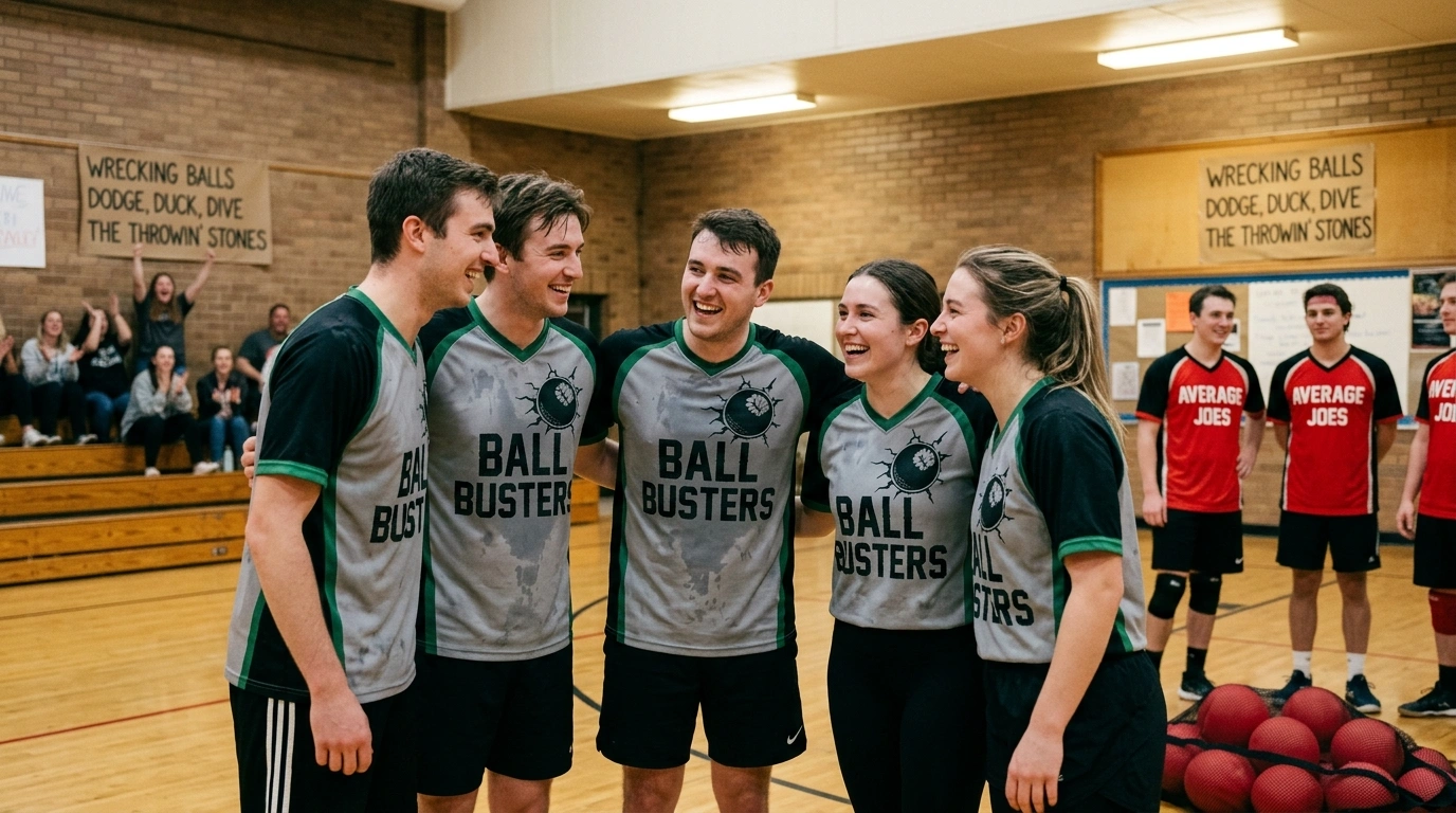 Funny dodgeball team names Reddit