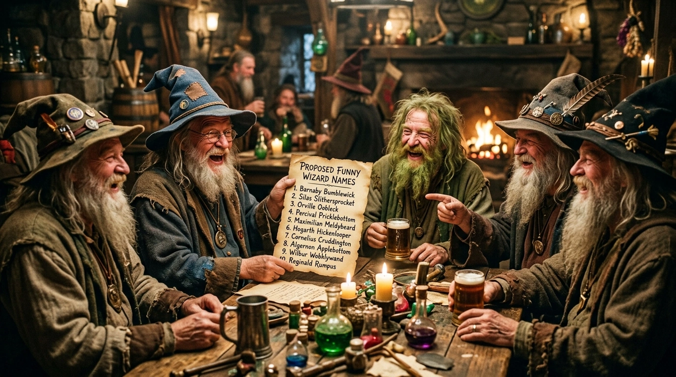 Funny wizard names reddit
