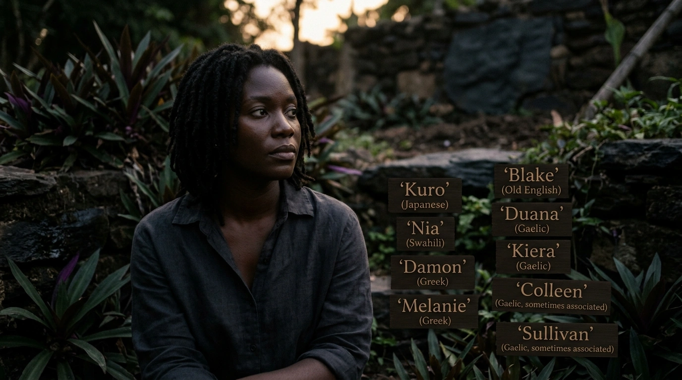 Girl Names That Mean Black