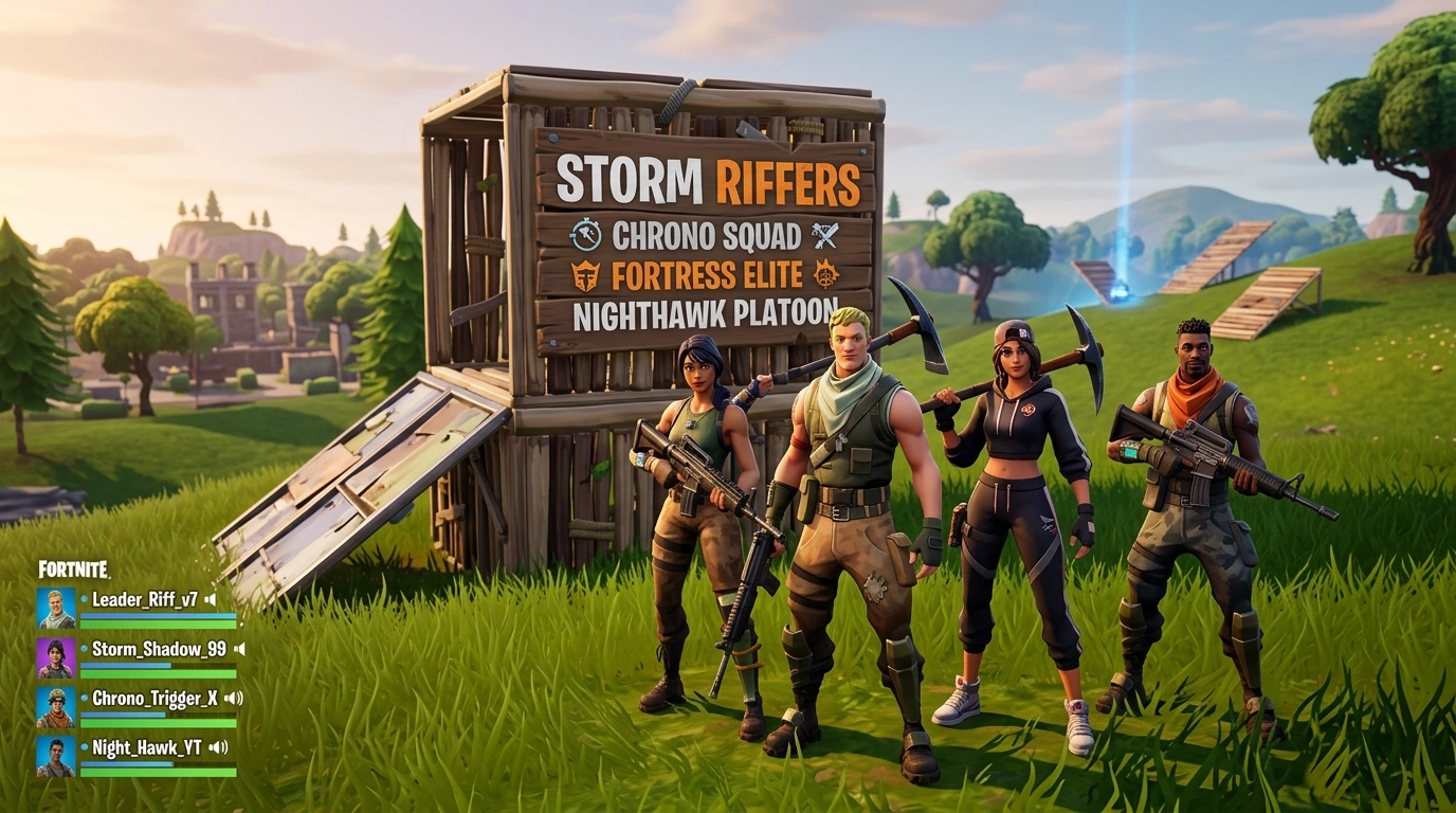 Good Fortnite Clan Names 1 Word