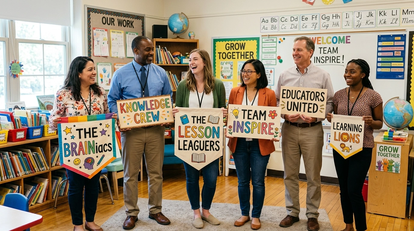 Inappropriate Teacher Team Names