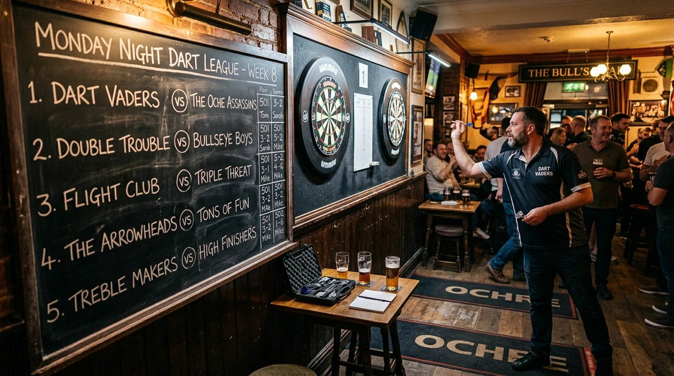 Inappropriate dart team names