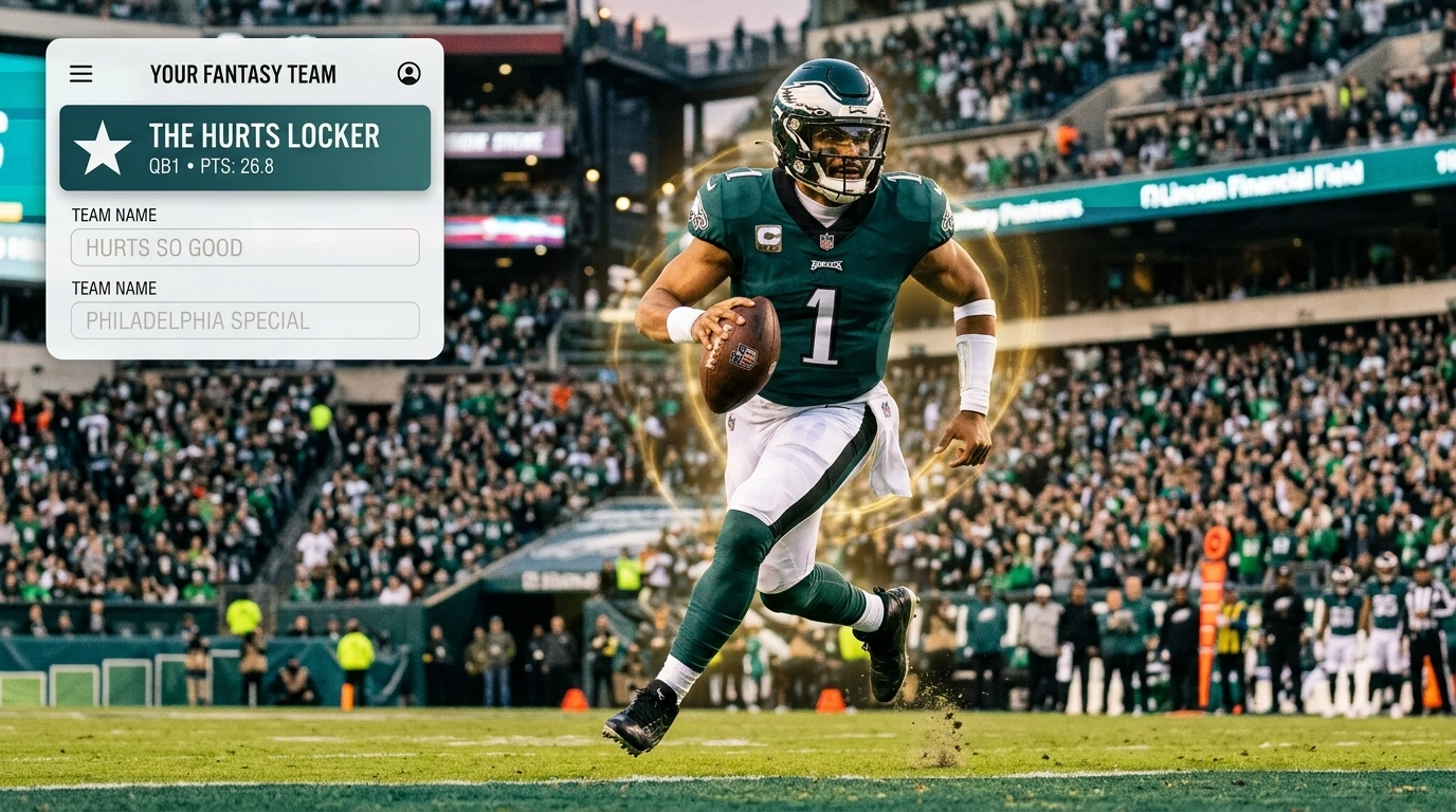 Jalen hurts fantasy names reddit