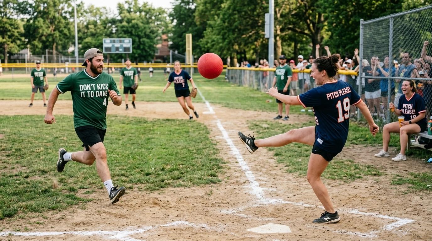 Kickball terms (useful for team naming inspiration)