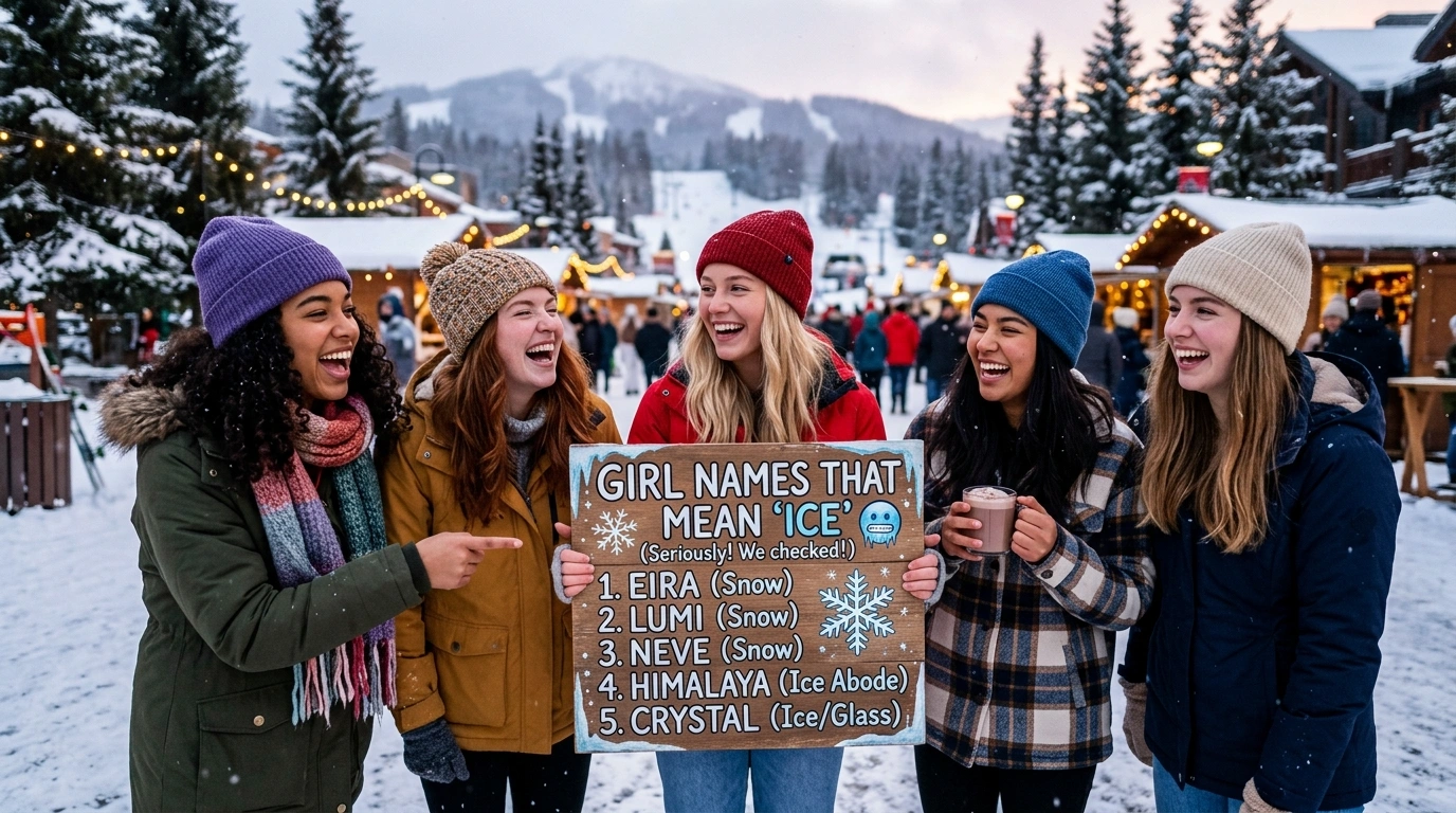 Mythological Girl Names Related to Ice