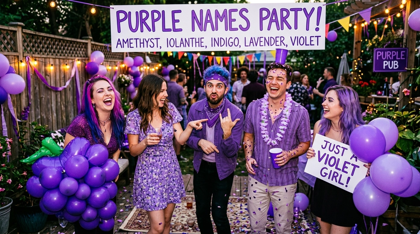 Names That Mean Purple Girl