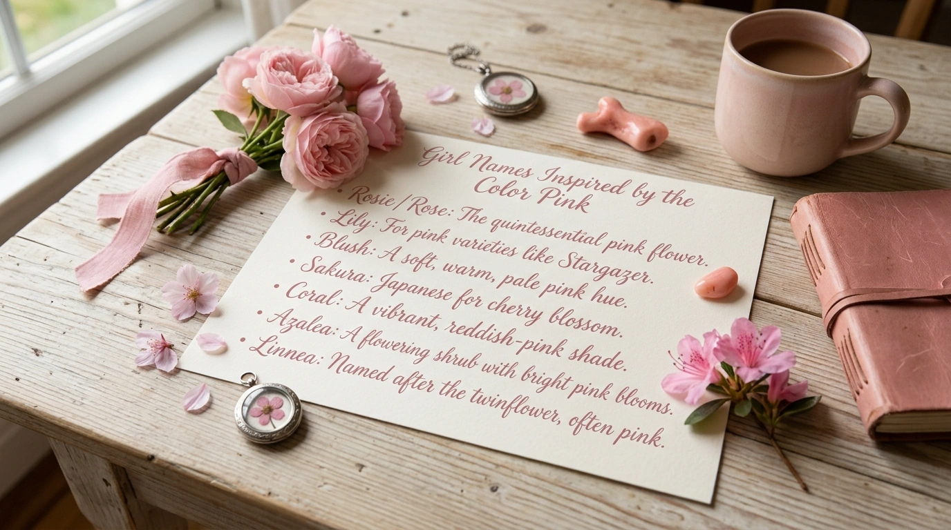 Soft Pink Names