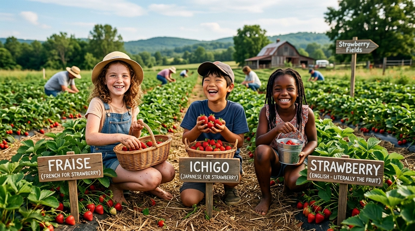 Strawberry names girl