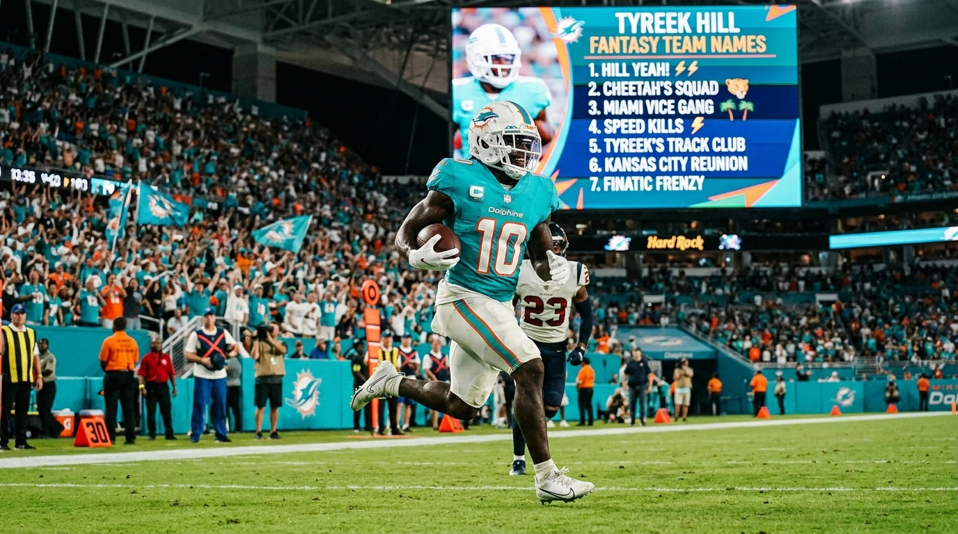 Tyreek Hill Fantasy Names Reddit