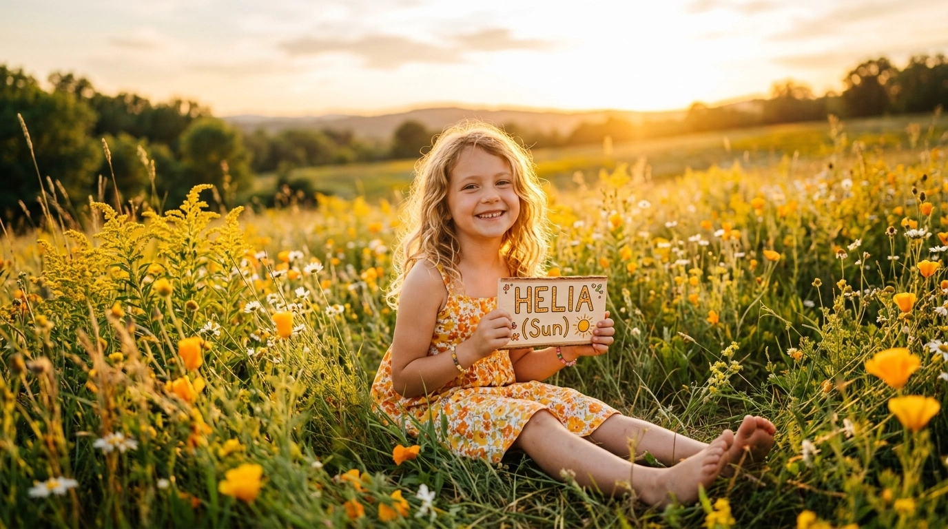 Unique girl names that mean sun