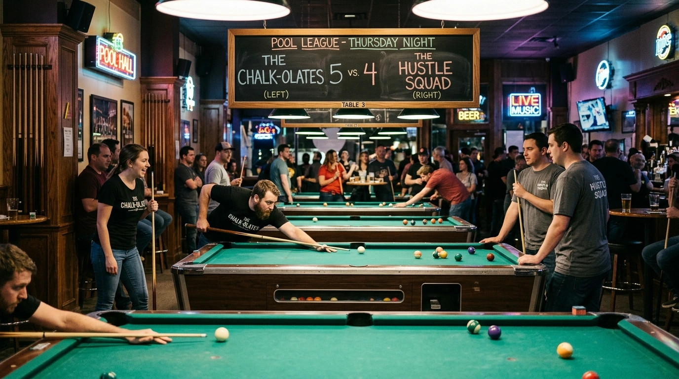Unique pool team names