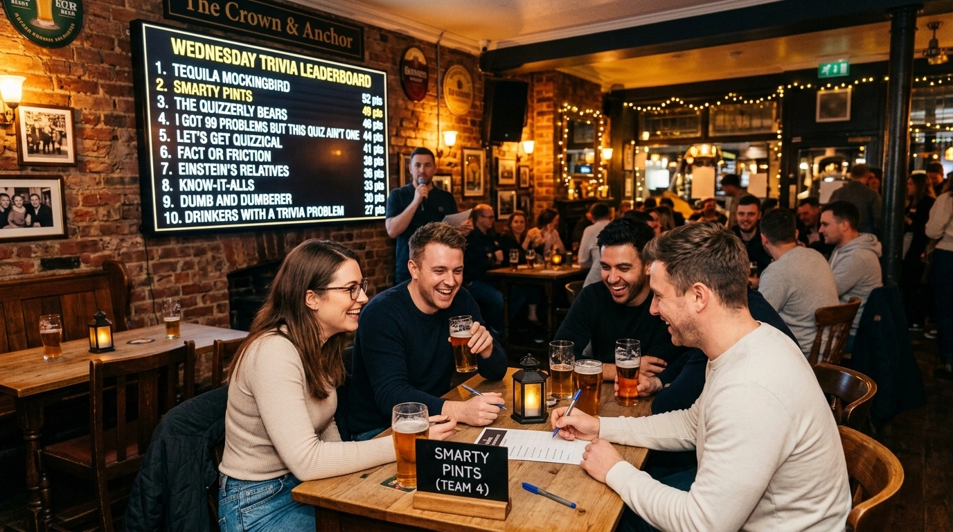 Unique trivia team names