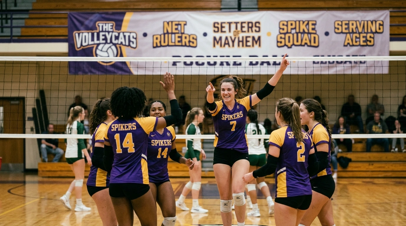 Volleyball team names ideas