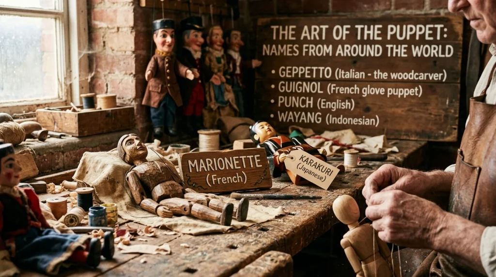 names that mean puppet